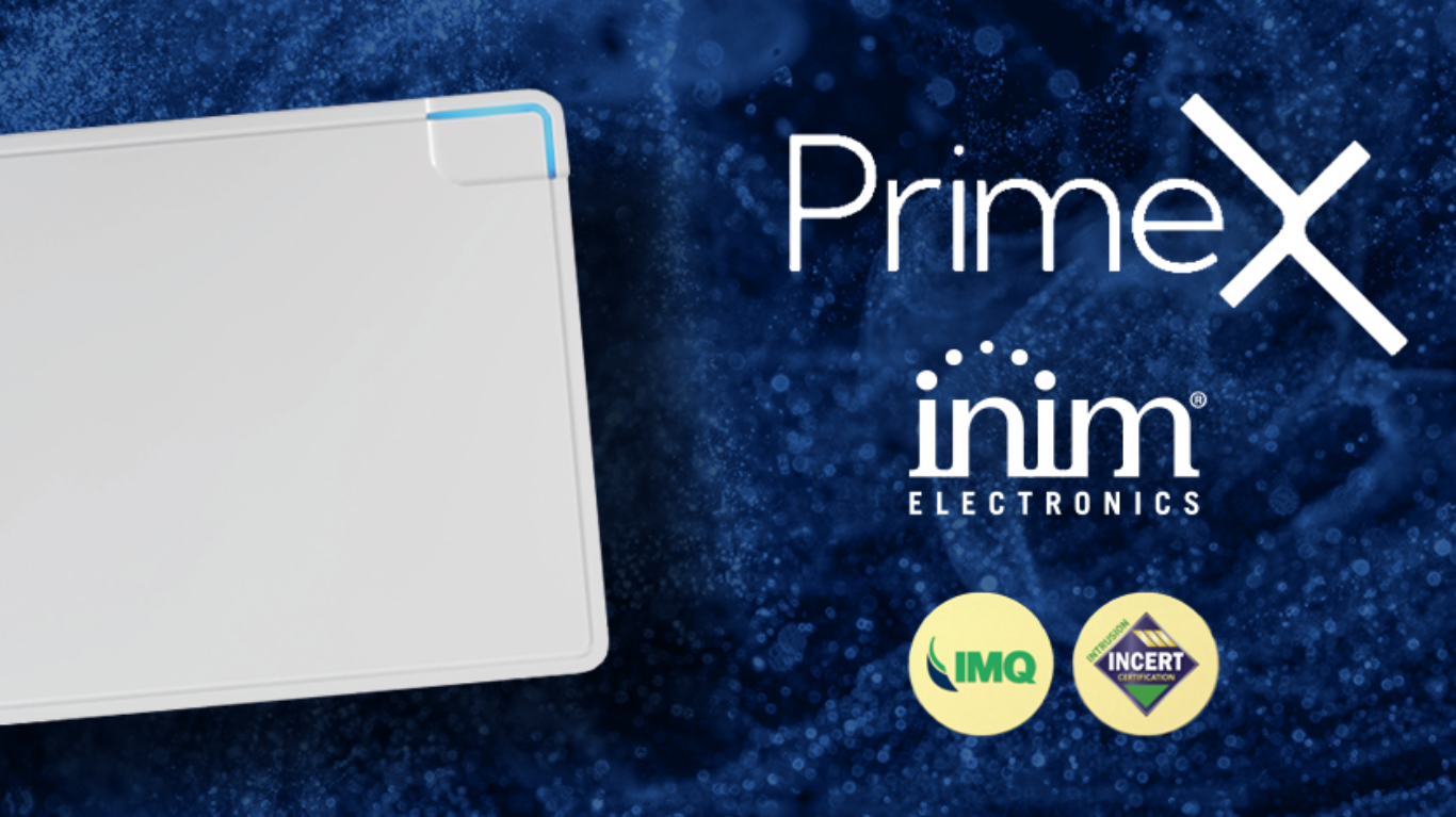 lancement de Nouveau Centrale PrimeX, le tout nouveau système d’alarme d’INIM !